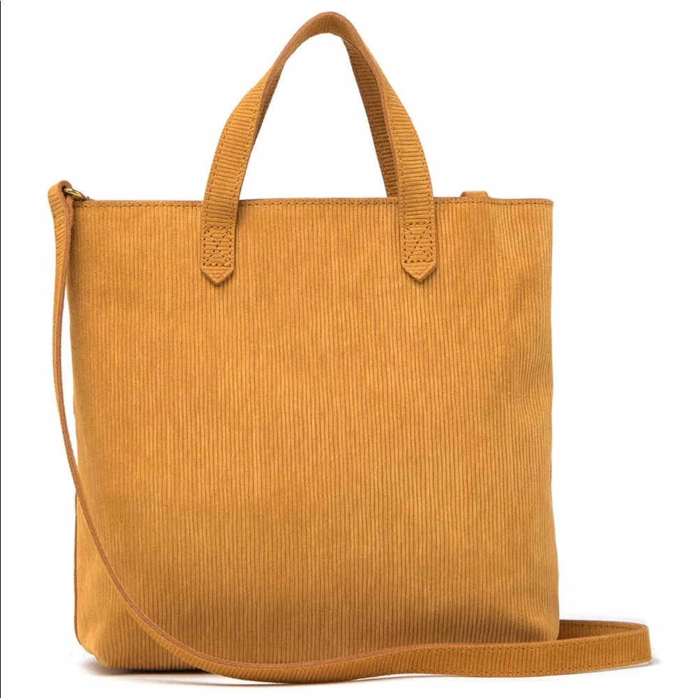 Madewell Leather Ziptop Transport Crossbody Bag